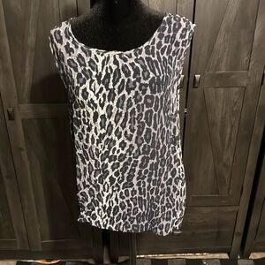 Chic Leopard Print Tank Top